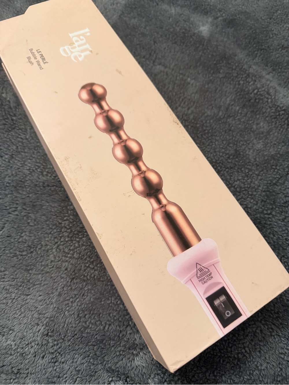 Rose Gold Beaded Wand - Home Accents
